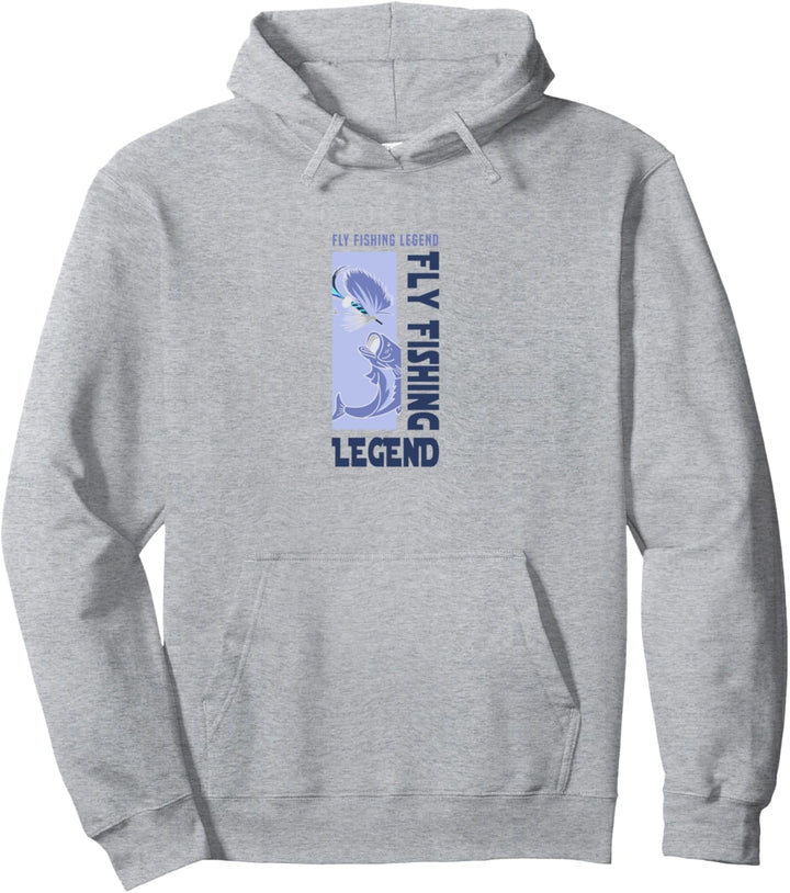 Fliegenfischen Legende Angler Angler Angler Pullover Hoodie