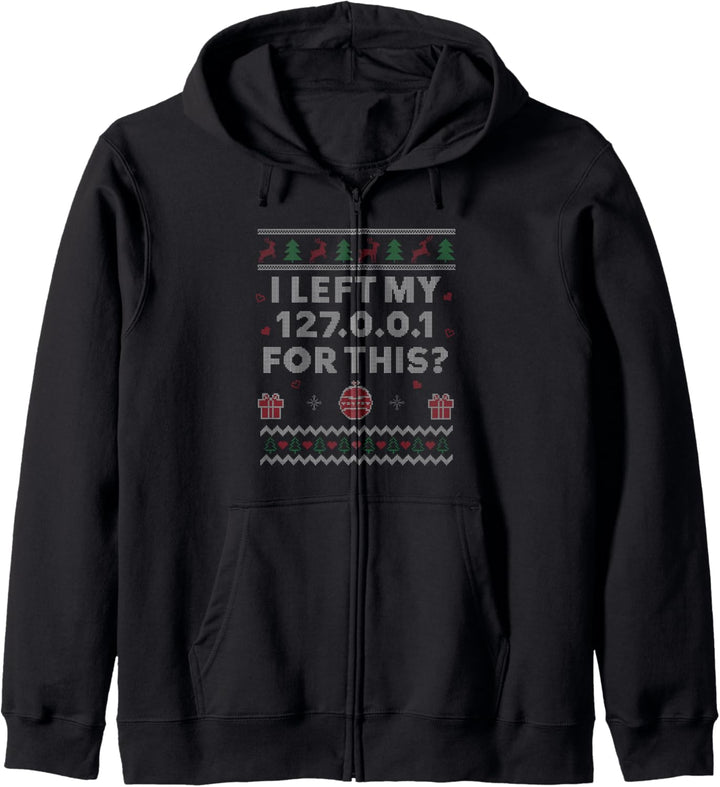 Tech Support Hässliche Weihnachten Lustig SysAdmin Xmas Kapuzenjacke