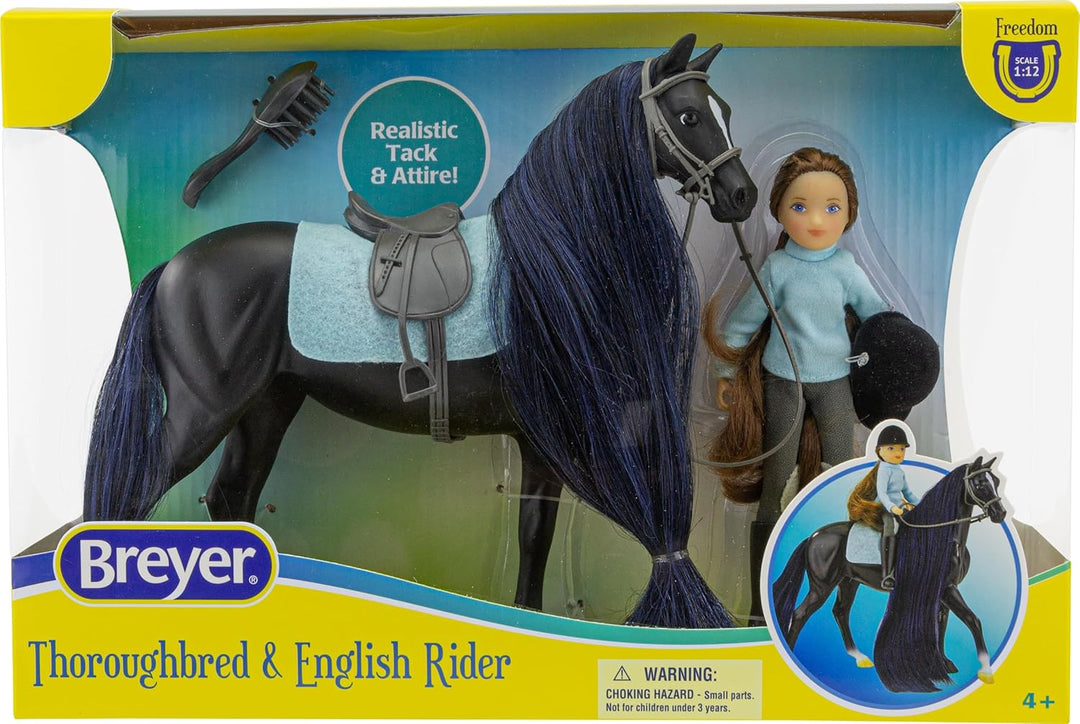 Breyer 90.61145 Jet &amp; English Rider, Charlotte Modern, Modern