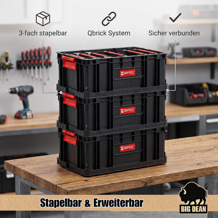 BigDean Qbrick System TWO Box 200 inklusive 6 Organzier
