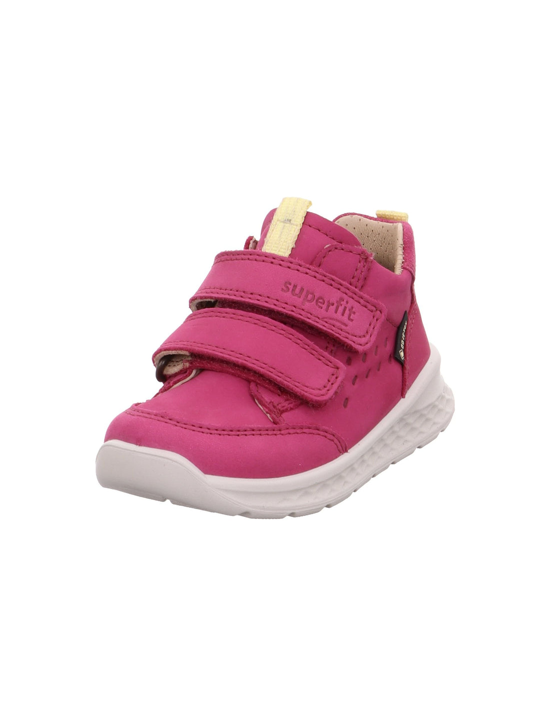 Superfit Mädchen Breeze Lauflernschuh, Pink Gelb 5510