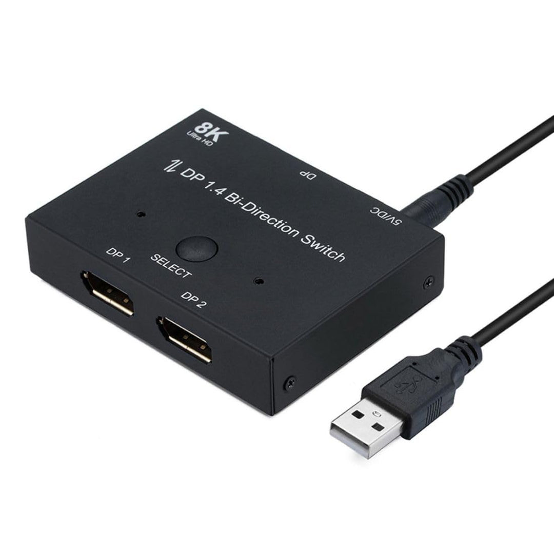 Chenyang DisplayPort Switch 8K DisplayPort Splitter Bidirektion DisplayPort Switcher DisplayPort Swi