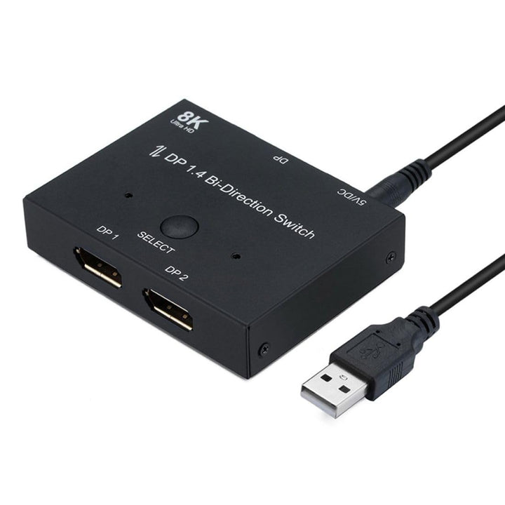 Chenyang DisplayPort Switch 8K DisplayPort Splitter Bidirektion DisplayPort Switcher DisplayPort Swi