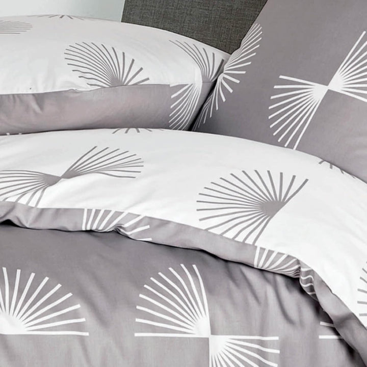 Janine Mako-Satin Bettwäsche J. D. 240x220 cm + 2X 80x80 cm Taupe, 240x220 cm + 2x 80x80 cm