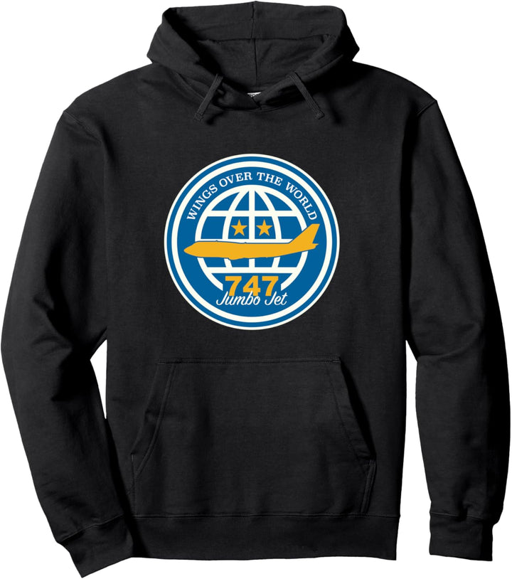 747 Jumbo Jet Pullover Hoodie