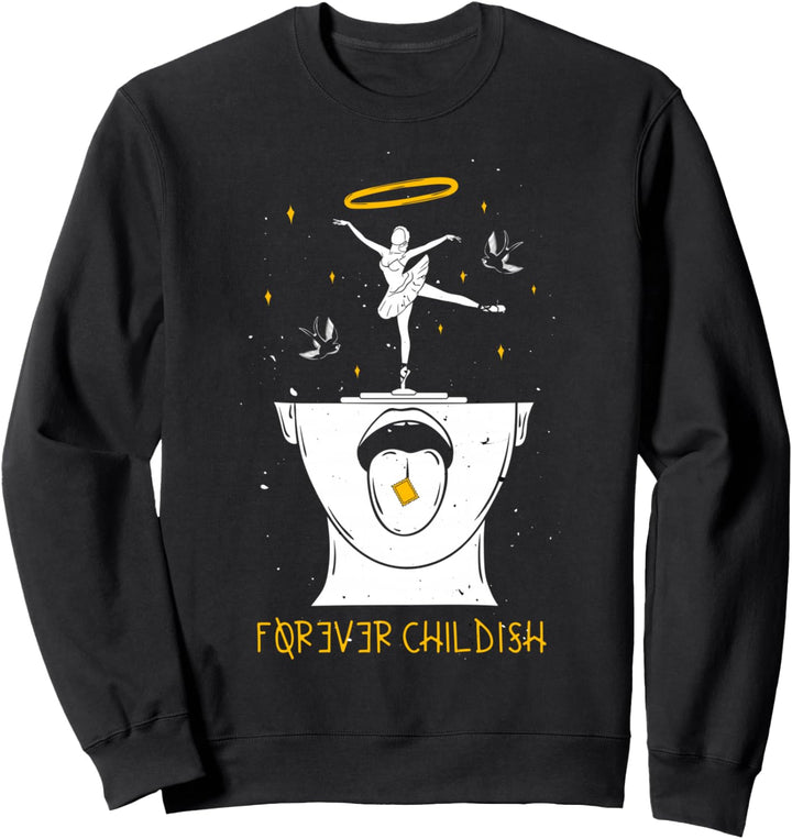 Forever Childish - Sad Aesthetic Edgy Streetwear Sweatshirt