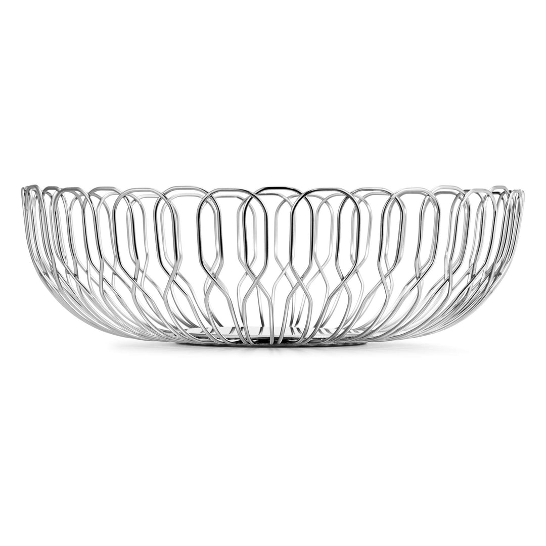 Georg Jensen Brotkörbe 22 cm, Edelstahl, Stainless Steel 26.3 x 26.3 x 8.5 cm