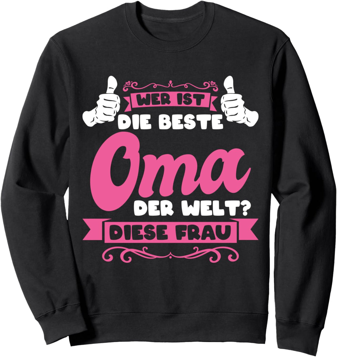 Oma Grossmutter Grosseltern Sweatshirt