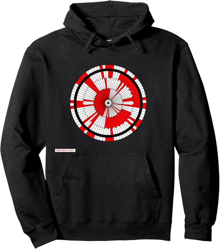 Dare Mighty Things Mars Rover Perseverance Fallschirmcode Pullover Hoodie