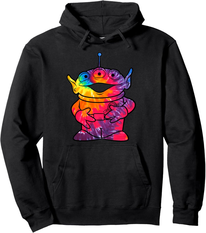 Disney Pixar Toy Story Alien Tie Dye Portrait Pullover Hoodie