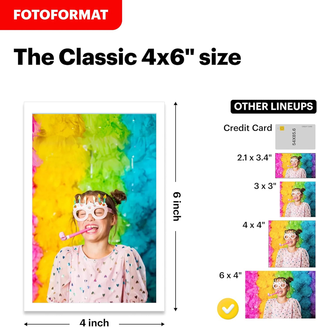 KODAK Dock Plus Portable Instant Photo Printer, Compatible with iOS, Android and Bluetooth DevicesFu
