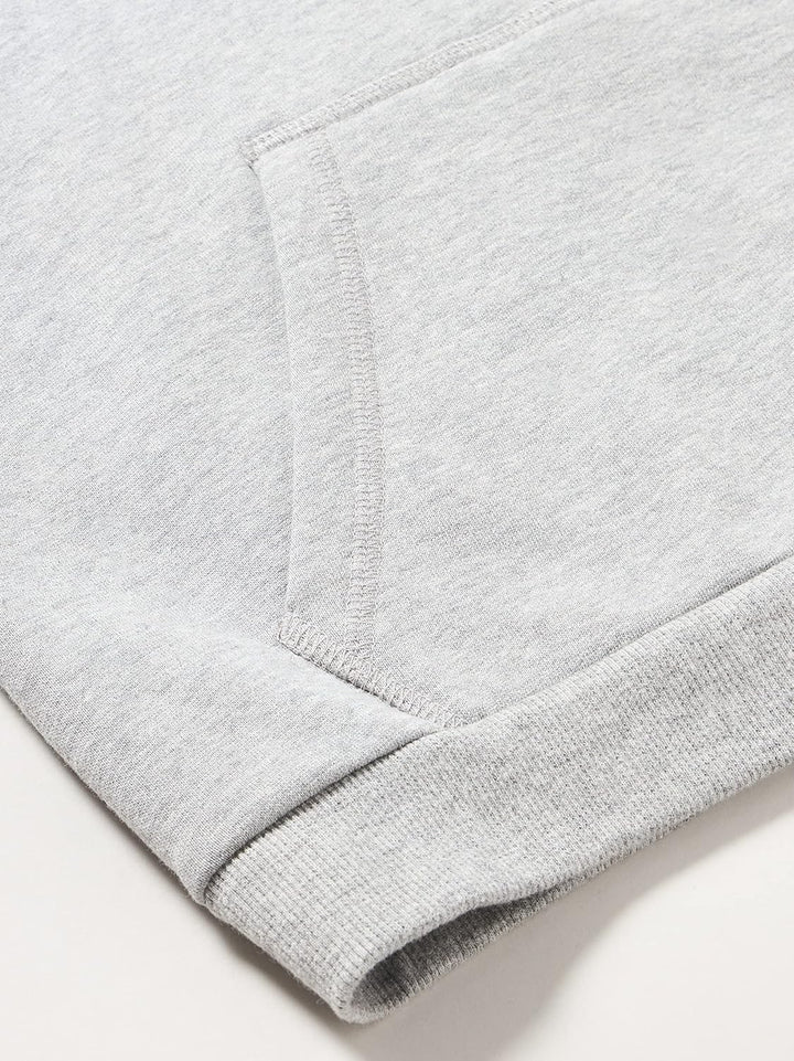 ROCK EXPERIENCE Unisex AMPLESSO COMPLESSO Hoodie Sweatshirt, Grey Melange, 140