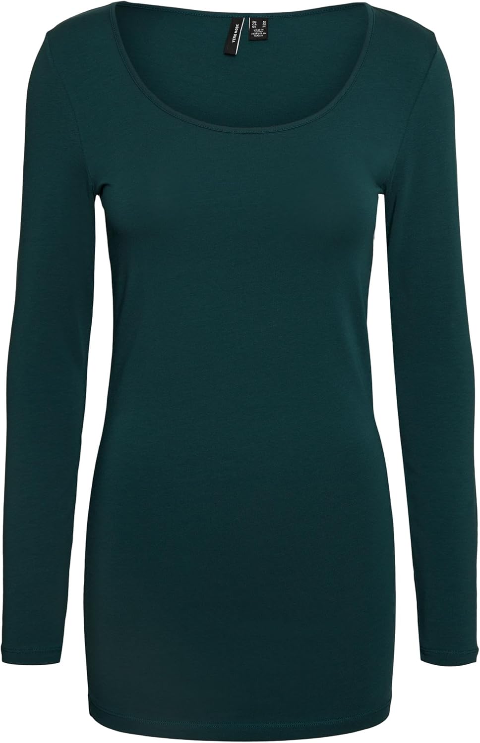 Vero Moda Female Top VMMAXI 2-Pack T-Shirt XS 2er Pack (1x Sea Moss/1x Stormy Weather), XS 2er Pack