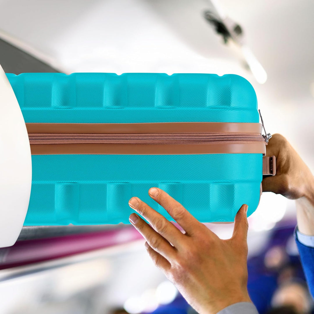Flight Knight ABS-Hartschalenkoffer Kabinen- und Handgepackoptionen, die fur uber 100 Fluggesellscha