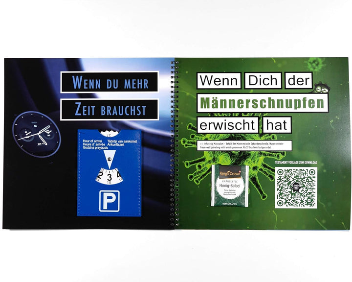Wenn Buch für Männer- Geschenk für Männer