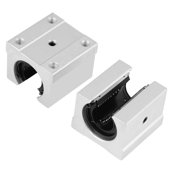Tyenaza Linearbewegungslager, 4pcs SBR20UU Offener Linearlagerblock Linearblockschlitten für CNC-Tei