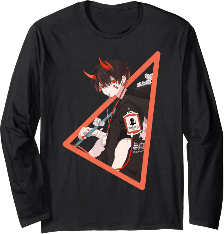 SAK-T-0006-Krankheitsfrei Langarmshirt