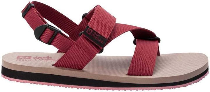 Jack Wolfskin Herren Urban Entdeckung Belt M Sandale 40 EU Cayenne Red, 40 EU Cayenne Red