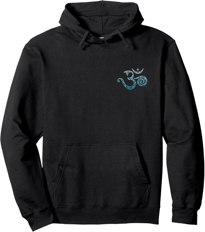 Om Mantra Symbol Muster Yoga Spiritualität Namaste Buddha Pullover Hoodie