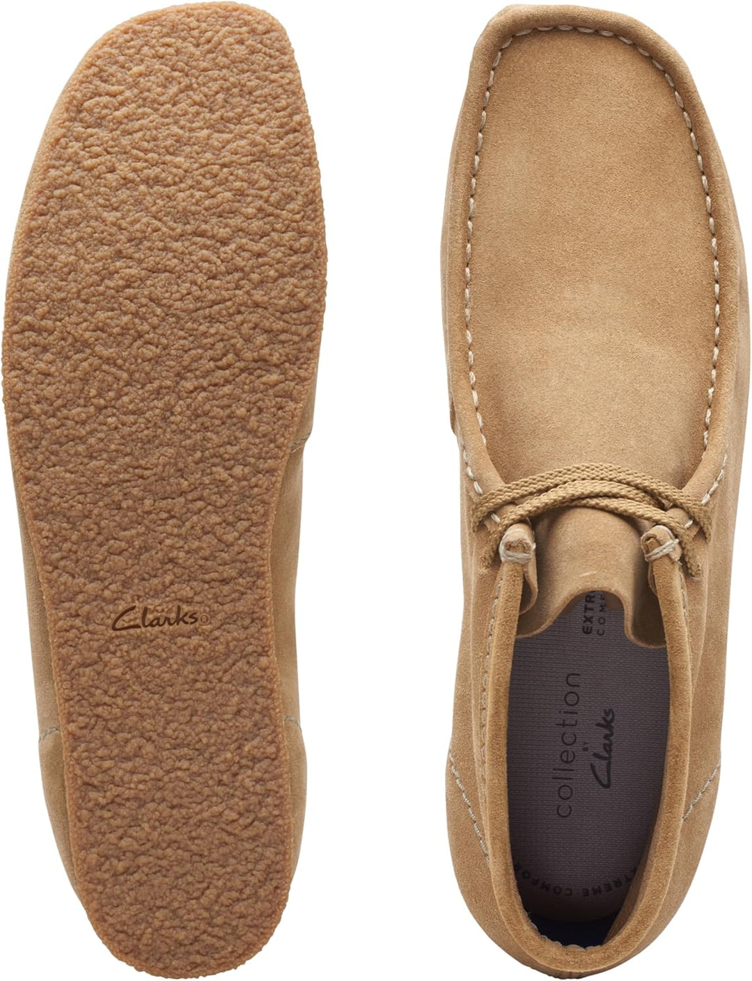 Clarks Shacre Herren-Stiefel 37 EU Weit Dark Sand Suede, 37 EU Weit Dark Sand Suede