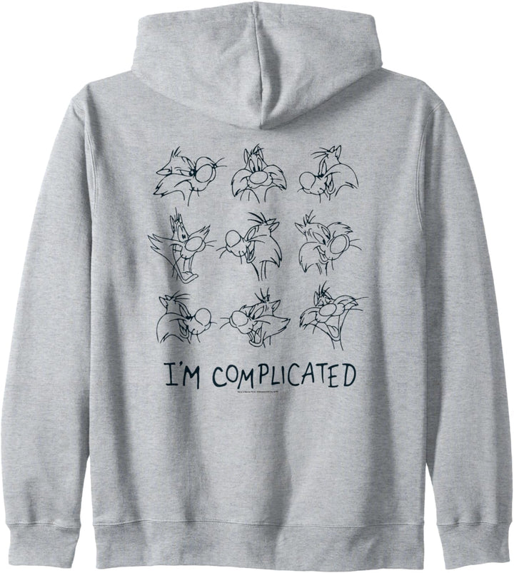 Looney Tunes Sylvester Complicated Kapuzenjacke