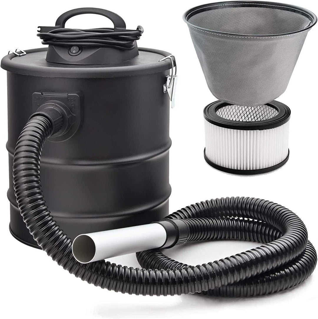Aschesauger 15L Kaminsauger Blasfunktion 1200W DUAL Filter System