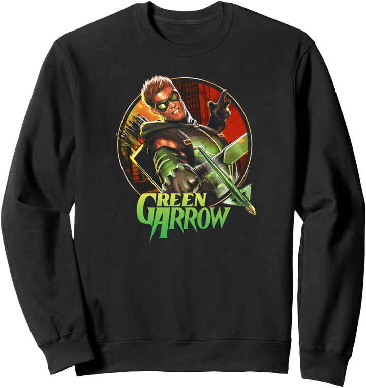 Green Arrow Sunset Archer Sweatshirt