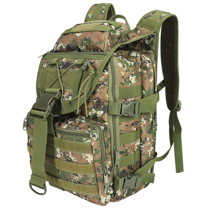 SHANNA Militärrucksack 35L/50L Armee Rucksack Molle, Hohe Kapazität Trekkingrucksack Wanderrucksäcke