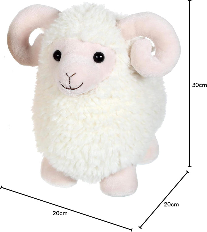GIPSY 070998 Funny Widder, 30 cm, cremefarben, Cremefarben
