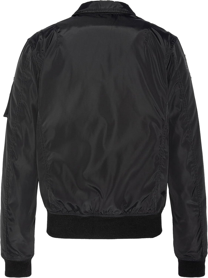 Schott NYC Herren Jacke XXL Schwarz, XXL Schwarz