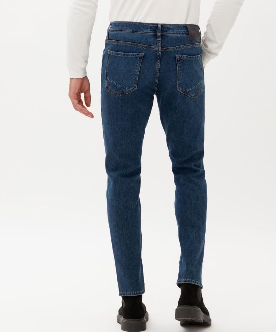 BRAX Herren Style Chuck Relax Flex Jeans 30W / 34L Deep Sea Used, 30W / 34L Deep Sea Used
