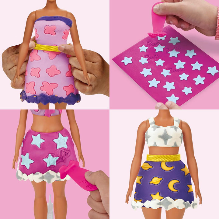 Play-Doh Barbie Glitzer & Edelsteine Accessoire-Pack Accessoire-Pack Glitzer & Edelsteine, Accessoir