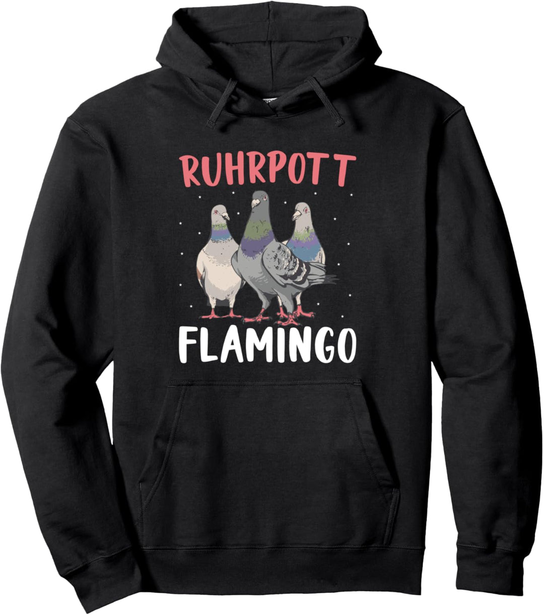 Ruhrpott Flamingo Pullover Hoodie