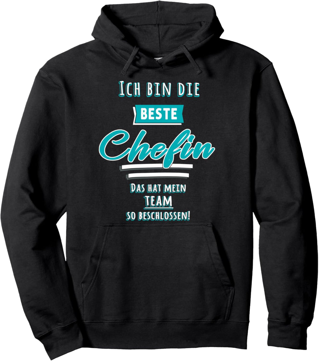 Beste Chefin Pullover Hoodie
