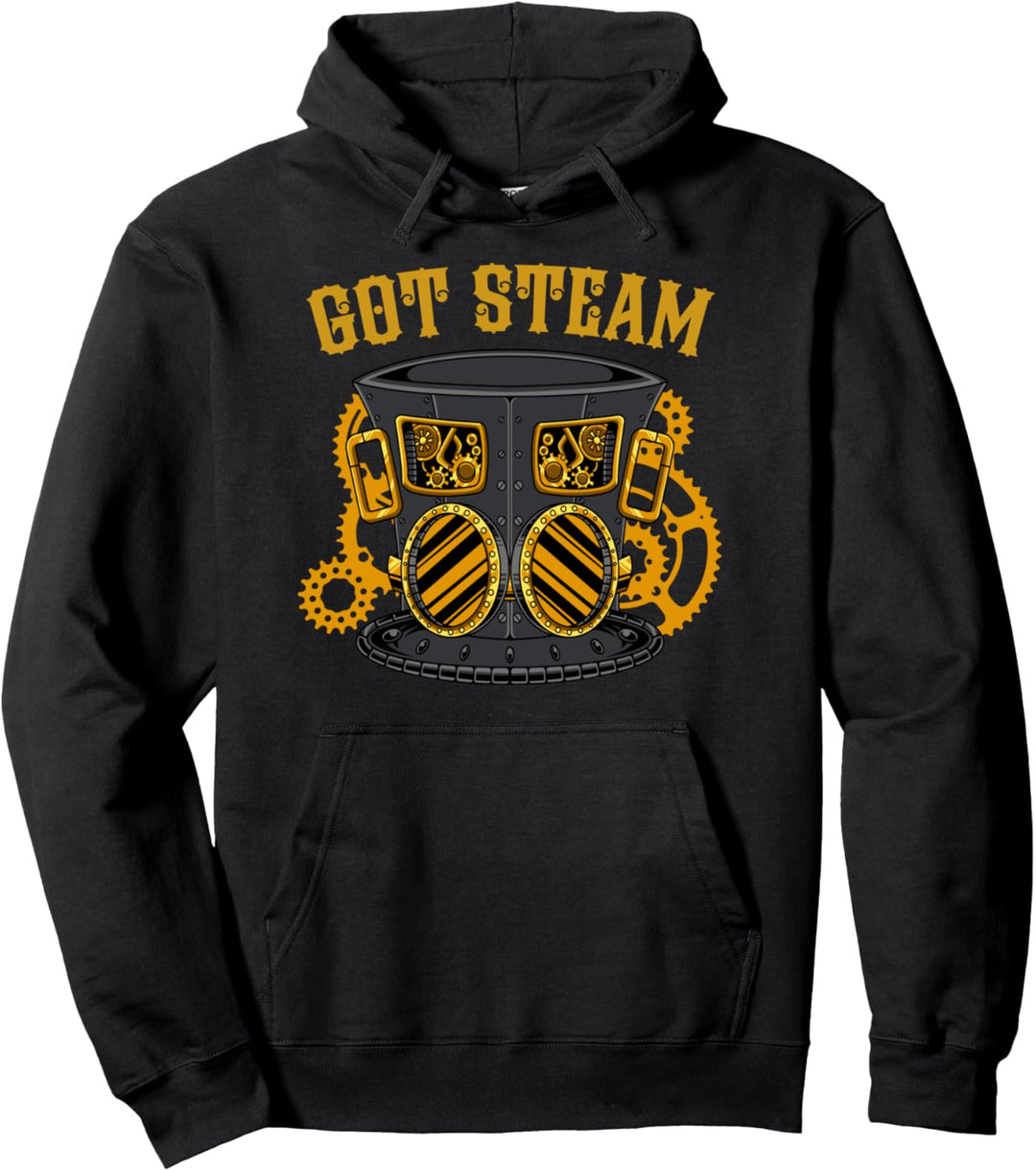 Steampunk Mechanik Viktorianisch Cosplay Geschenk Got Steam Pullover Hoodie