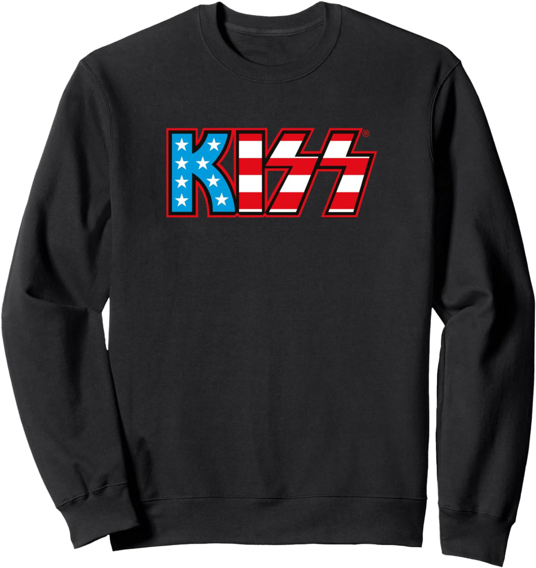 Kiss – USA-Logo Sweatshirt
