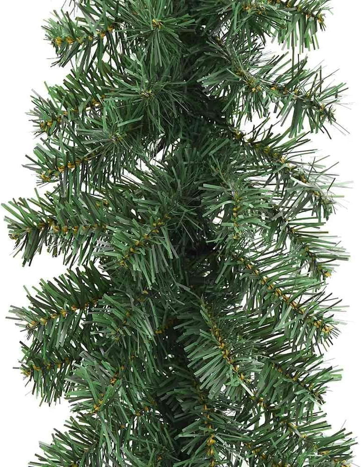 vidaXL Weihnachtsgirlande PVC 20m Tannengirlande Türgirlande Weihnachtsdeko 20 m