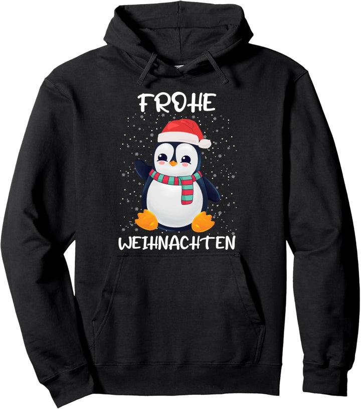 Pinguin Pulli Merry Christmas Pinguin Frohe Weihnachten Pullover Hoodie