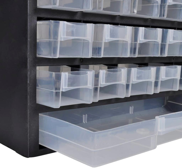 vidaXL Sortimentskasten 41 Fächer Sortimentsboxen Kleinteilemagazin Organizer