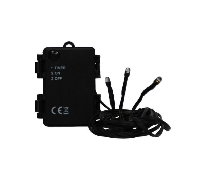 ZICOM Krippenzubehör Miniaturzubehör Batteriebox für 3X AA, ON/Off/Timer mit 3 LED, 4,5 Volt Kabellä