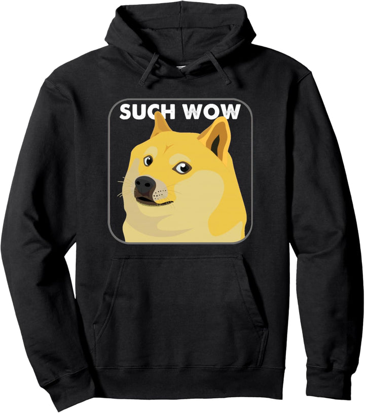 Solches Wow Doge Internet Meme Pullover Hoodie
