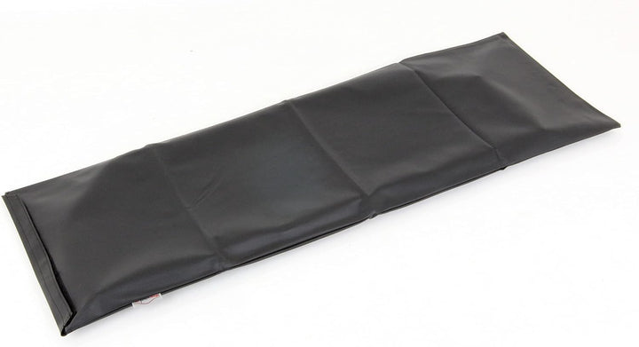 Windschotttasche 100x40cm aus schwarzem Kunstleder