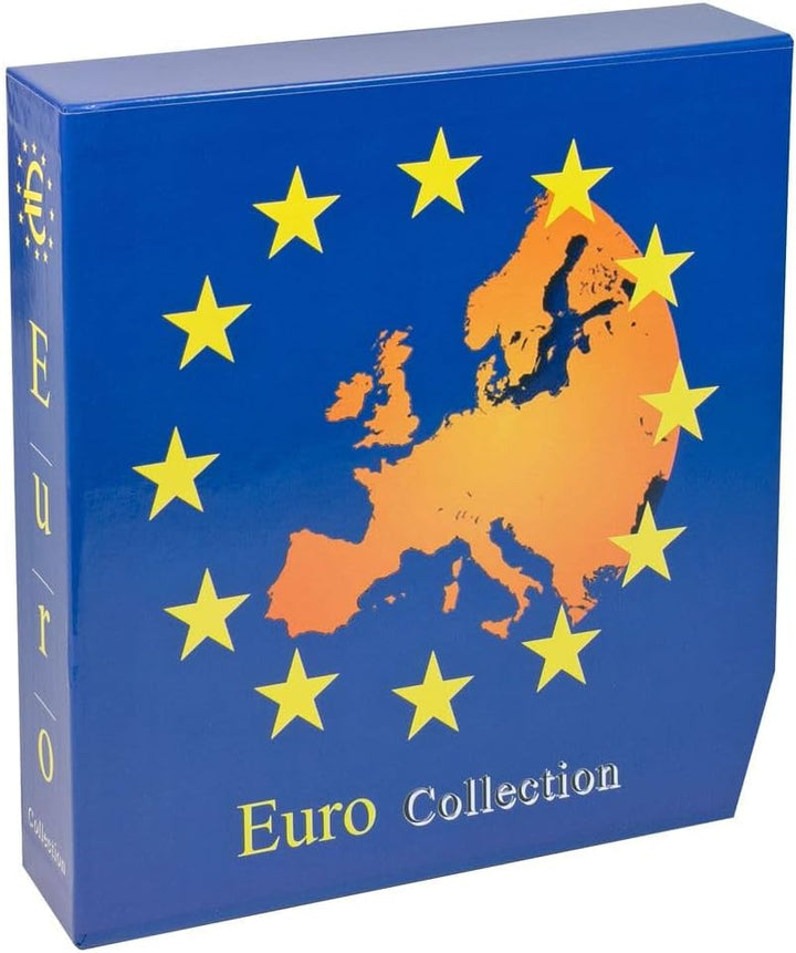 Lindner 8450 Vordruckalbum EURO COLLECTION: Kursmünzensätze alle Euro-Länder