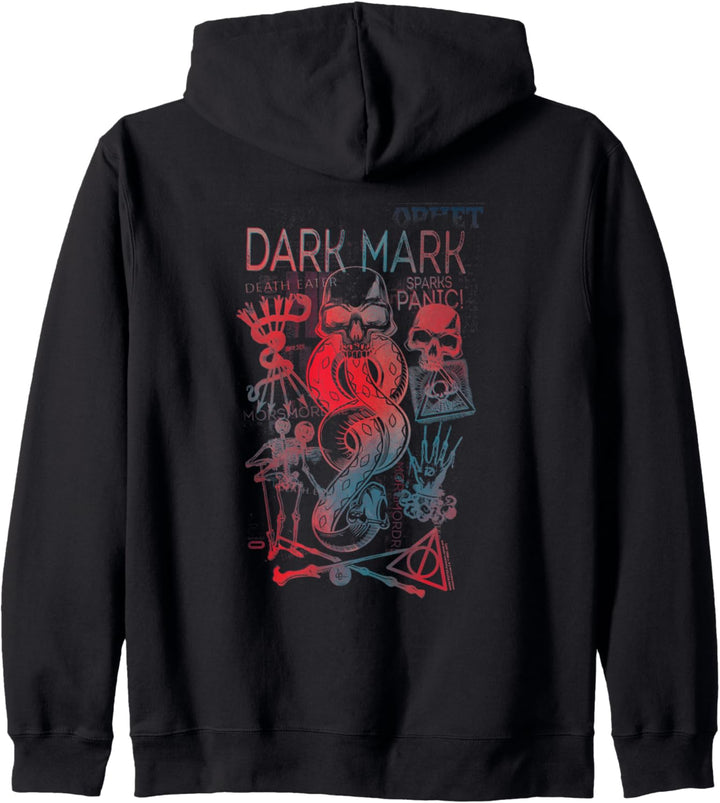 Harry Potter Dark Mark Collage Kapuzenjacke
