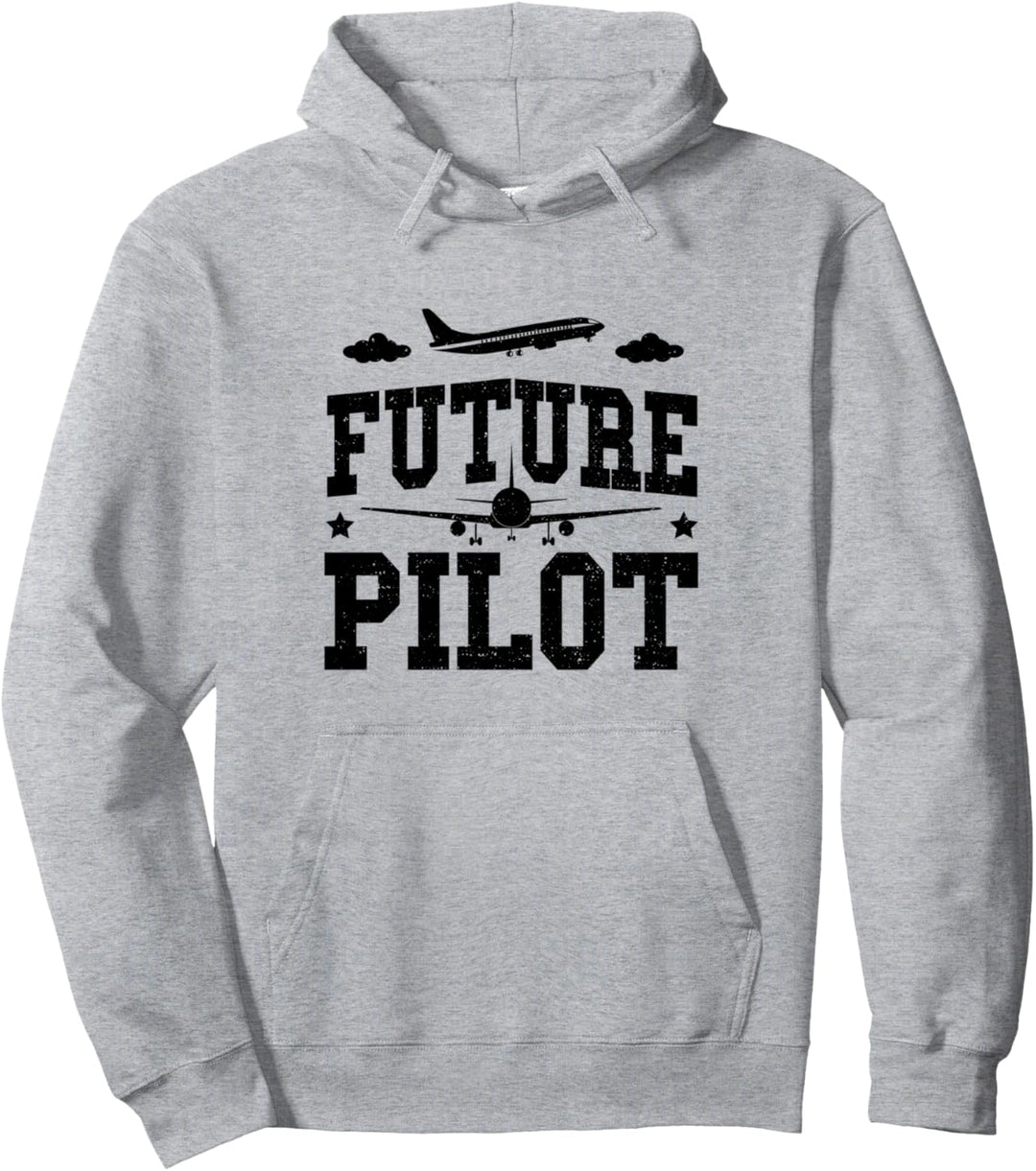Jet: Future Pilot - Pilot Sprüche Pullover Hoodie