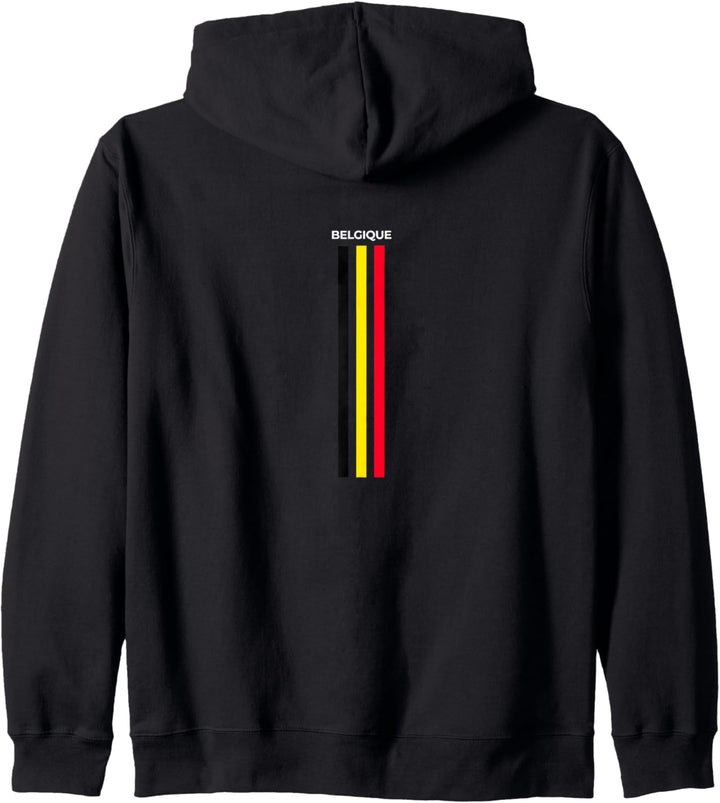 Flagge Belgien Kapuzenjacke