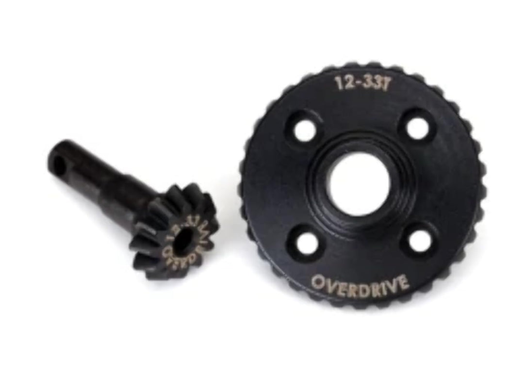 Traxxas 8287 Kegelradgetriebe Underdrive 12 – 33T Metall Vertrags/Ring Gear Differen