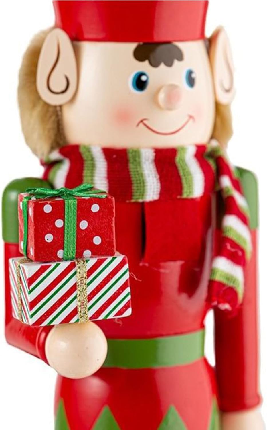 Weihnachtsnussknacker - Nussknacker Figuren - Holz Deko 38 cm Für Küche Nachttisch Kamin Esstisch Ge