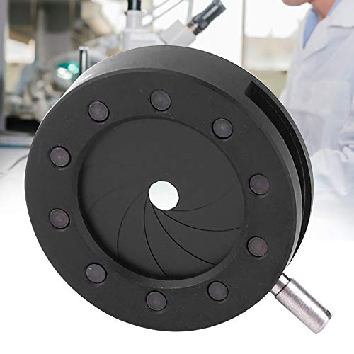 Einstellbare Irisblendenblende Mikroskop-Irisadapter Aperture Einstellbare Linse Optische Blende für