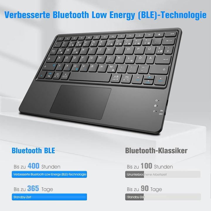 FINTIE Tastatur Hülle für Samsung Galaxy Tab A11+ Plus 11" 2025 / Tab A9+ Plus 11 Zoll 2023 Tablet -